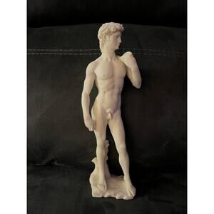 David by Michelangelo Statue 12” Figurine